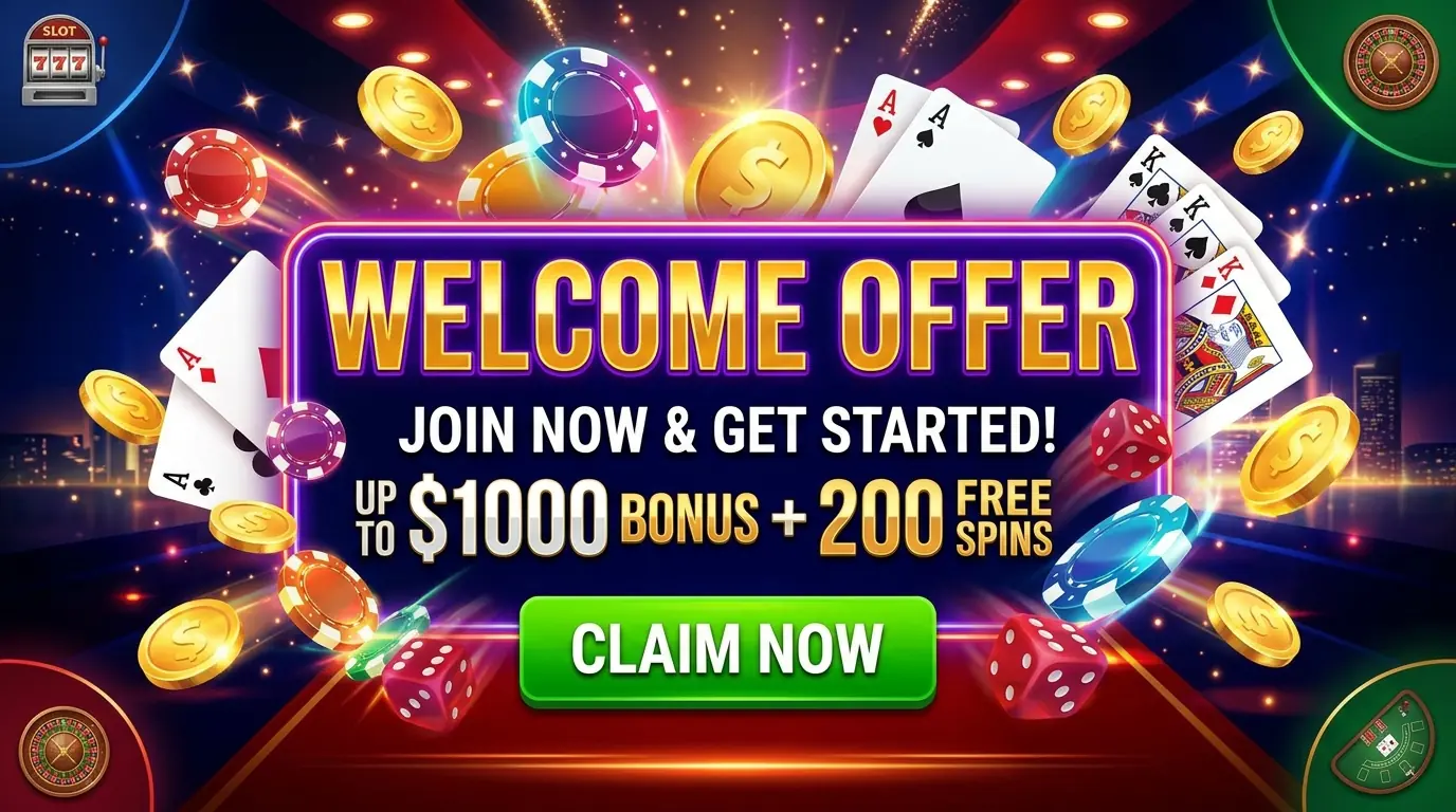 Willkommensangebot bei Boomerang casino